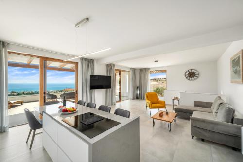 Μια τηλεόραση ή/και κέντρο ψυχαγωγίας στο Delfini Villas 1, 2, 3, 4, 5, 6 - Kalamaki