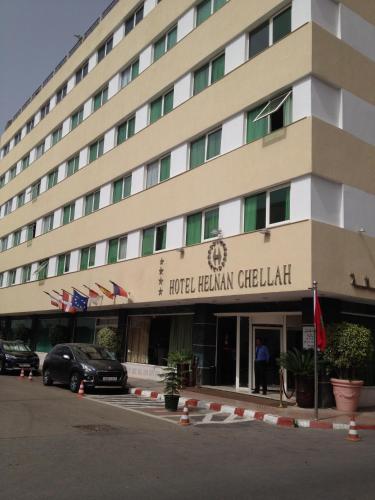 El edificio en el que está el hotel