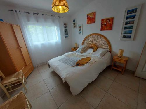 Posteľ alebo postele v izbe v ubytovaní Villa Le Grau d'Agde, 4 pièces, 6 personnes - FR-1-423-297