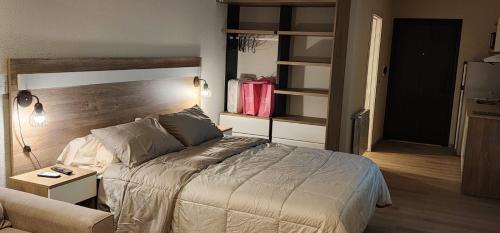 Ένα ή περισσότερα κρεβάτια σε δωμάτιο στο Quequen - Casa Las Olas
