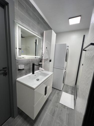 Ένα μπάνιο στο Apartmán PiccolaDuo v Banskej Bystrici