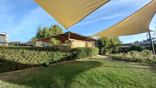 Сад в Cabañas Rancho Carmelitas, Pullally, localidad agrícola de Papudo
