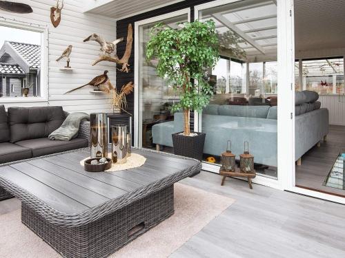 Χώρος καθιστικού στο 5 person holiday home in Juelsminde-By Traum