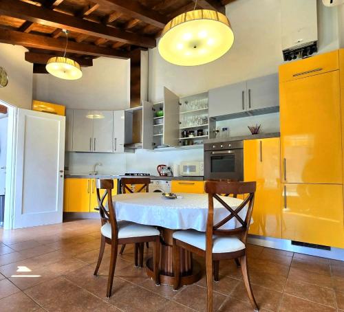 Køkken eller tekøkken på Anna's Garden Venice