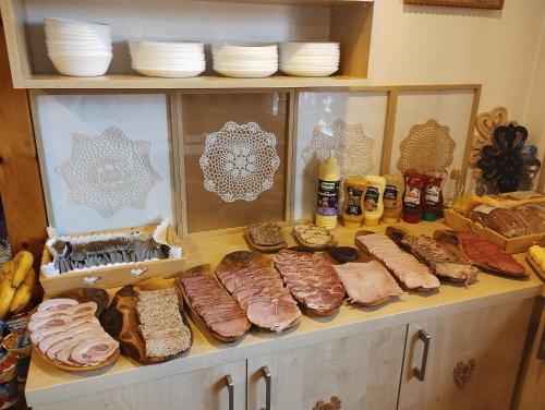 Cibo presso il bed & breakfast o nelle vicinanze