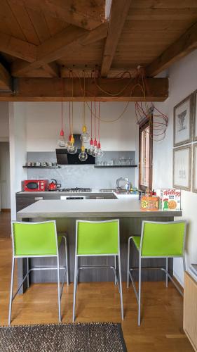 Una cocina o zona de cocina en B&B Audrey