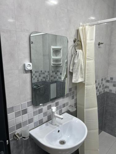 Vonios kambarys apgyvendinimo įstaigoje Hotel close to Yerevan