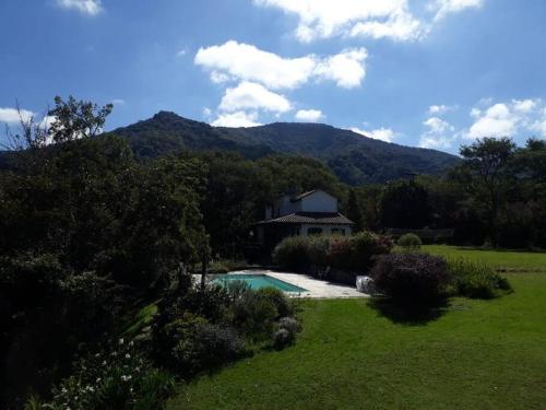 Een algemene foto van de bergen of uitzicht op de bergen vanuit het vakantiehuis