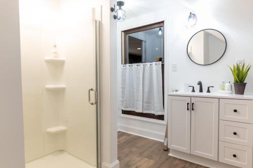 Un baño de Fletcher NC Getaway