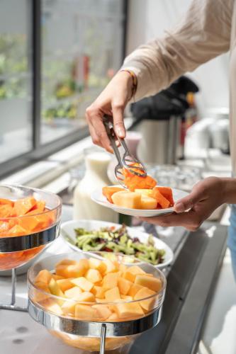 Mad på hotellet eller i nærheden