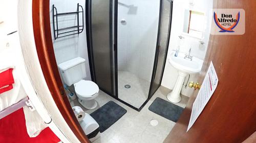 Et badeværelse på KAHLO habitacion#1