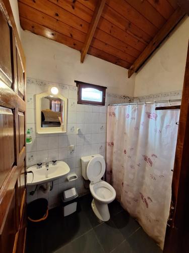 Ένα μπάνιο στο Los Moradillos Cabañas