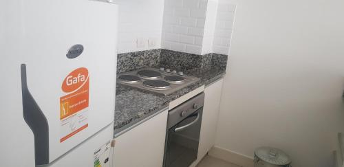 Η κουζίνα ή μικρή κουζίνα στο Tigre Studio Apartment