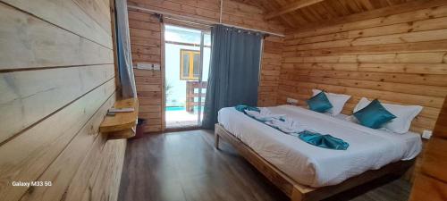 Postel nebo postele na pokoji v ubytování Sand Tent Beach House PALOLEM
