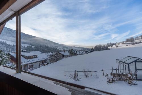 Allgäu Nest semasa musim sejuk