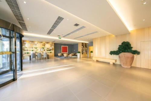 Lobbyen eller receptionen på Ji Hotel Beijing Tiantan