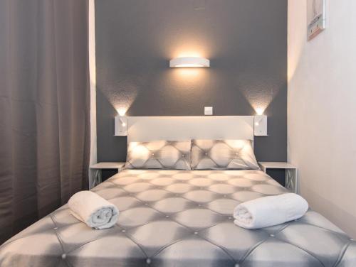 Postel nebo postele na pokoji v ubytování Moderno apartamento con wifi gratis