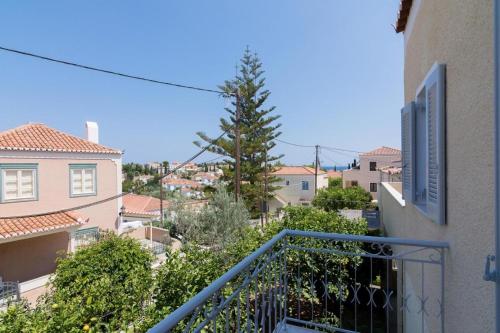 Balkón nebo terasa v ubytování Spetses Breeze beautiful appartment