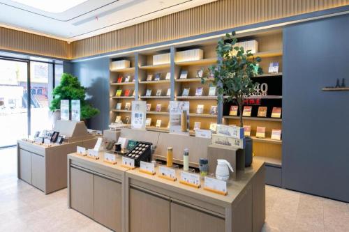 a store with a lot of products on display at Ji Hotel Taizhou Pedestrian Street in Taizhou