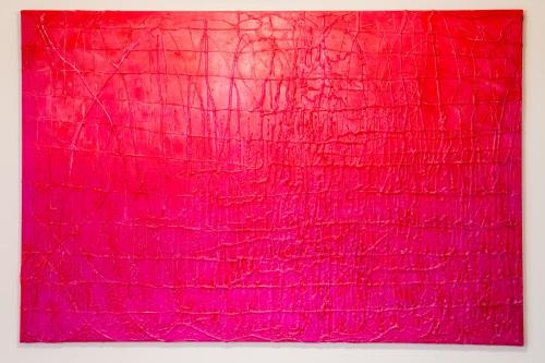 a close up of a pink wall at WOW studios for rent 2 bul Montevideo 25A - B in Sofia