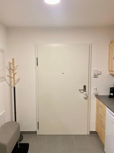 Η κουζίνα ή μικρή κουζίνα στο Wohnung 9