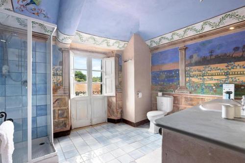 Koupelna v ubytování AFFRESCATO - Palazzo Ravaschieri