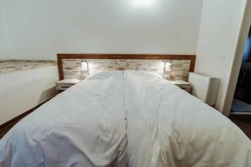 Katil atau katil-katil dalam bilik di Hotel Alla Sosta