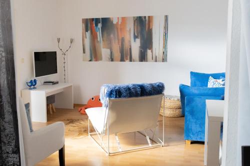 TV a/nebo společenská místnost v ubytování City Pension