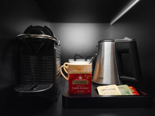 Kemudahan buat kopi dan teh di Swissôtel Amsterdam