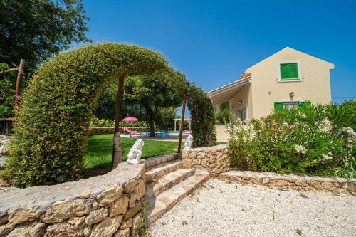 Κήπος έξω από το Koukla Retreat