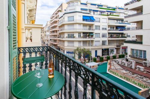 L37 Staywizus - F1 Central 2 min de la mer Balcon & CLIM