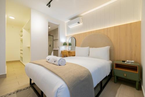 Wynwood House San Franciscoにあるベッド