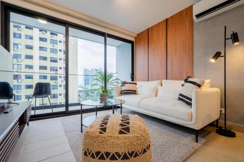Wynwood House San Franciscoにあるベッド