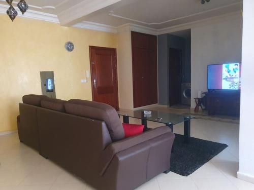 Posezení v ubytování Appartement spacieux, exceptionnel
