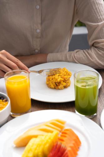 Mad på hotellet eller i nærheden