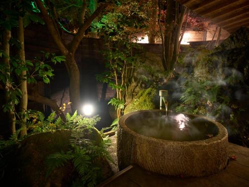 湯布院 樂涌にある庭