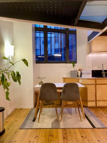 Loft moderne & cosy Terreaux / Croix Rousse - Courts et longs séjours