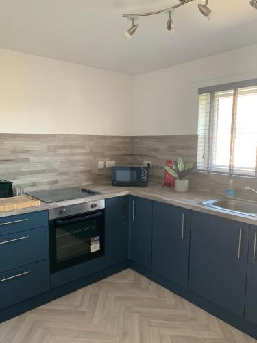 Η κουζίνα ή μικρή κουζίνα στο Dumfries Apartment 2