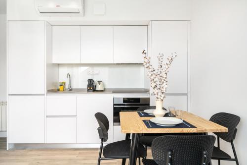 Dapur atau dapur kecil di Dobo Madrid San Diego