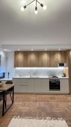 Cuina o zona de cuina de Simplicity Center Apartment