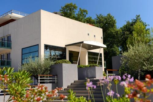 Zahrada ubytování Appart Hotel Odalys City Antibes Olympe