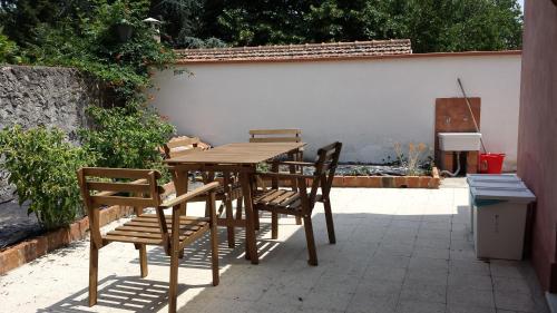 A patio or other outdoor area at Oltre Il Giardino