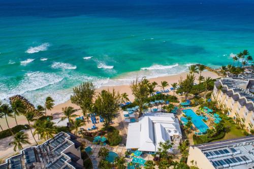 Ett flygfoto av Turtle Beach by Elegant Hotels - All Inclusive