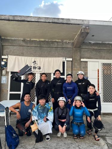 Επισκέπτες που μένουν στο 綠島寧靜海自潛旅宿 TwinkleOcean Freediving Hostel