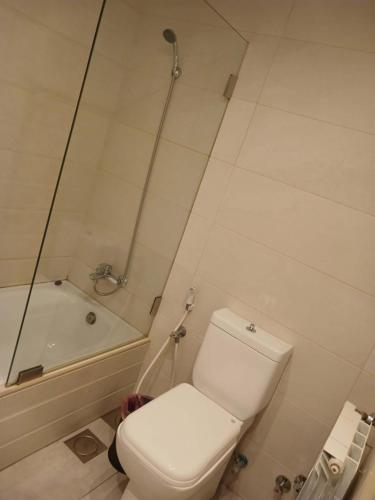 Koupelna v ubytování Iris Flower Hotel