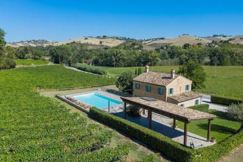 Πισίνα στο ή κοντά στο Casale Vigneto