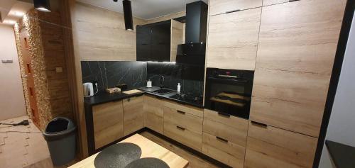 Koupelna v ubytování Apartament Sosnowiec