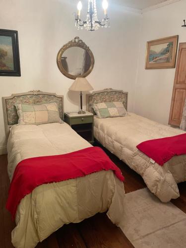 Ένα ή περισσότερα κρεβάτια σε δωμάτιο στο Habitación Pinky