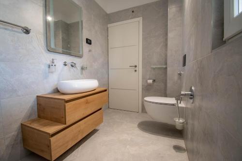 Koupelna v ubytování Apartments Betty Borik