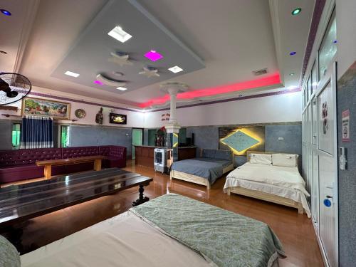 Postel nebo postele na pokoji v ubytování Homestay Mộc Nguyên